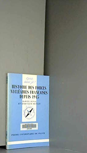 Histoire des forces nucléaires françaises depuis 1945