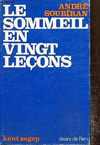 Le sommeil en vingt lecons