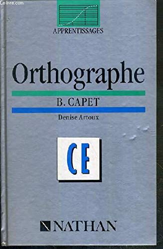 Orthographe : CE