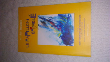 Couverture de LE PAPILLON EPINGLE- SUIVI DE: POST-SCRIPTUM JE ME SOUVIENS par Michel Boutet