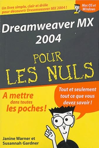 Dreamweaver MX pour les nuls