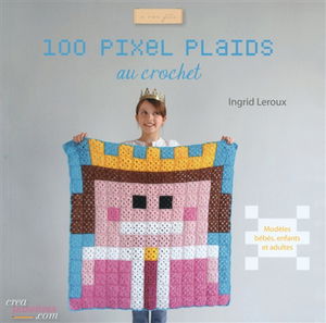 100 pixel plaids au crochet