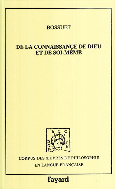 De la connaissance de Dieu et de soi-même : 1722