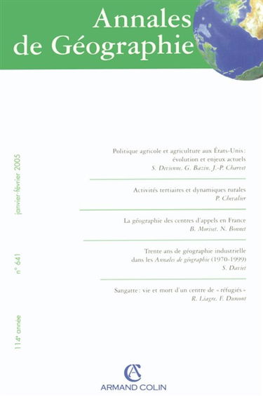 Annales de géographie, n° 641
