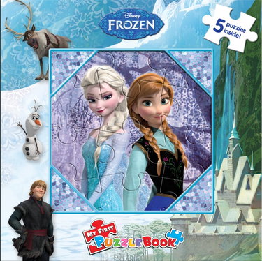 Couverture de Disney Frozen My First Puzzle Book