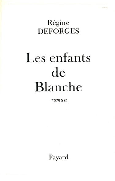 Les enfants de Blanche