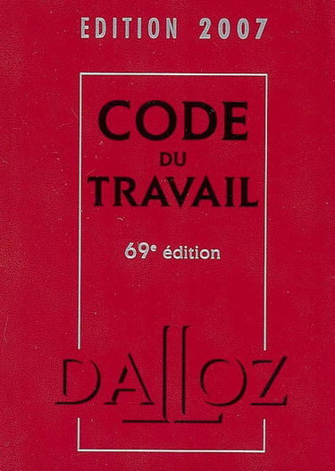 Code du travail 2007