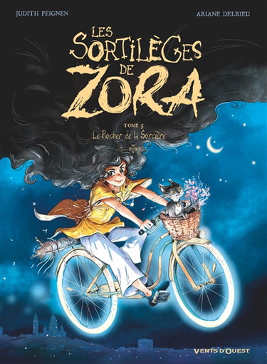 Couverture de Les sortilèges de Zora. Vol. 5. Le rocher de la sorcière