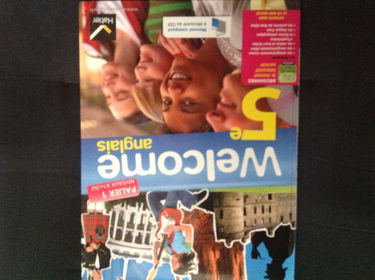 Welcome Anglais 5e éd. 2012 - livre de l'élève (version enseignant) + CD audio Rom