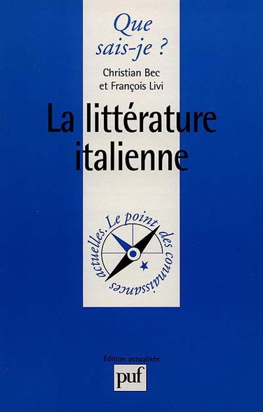 La littérature italienne