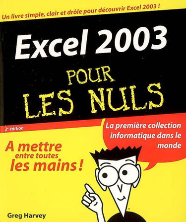Excel 2003 pour les nuls