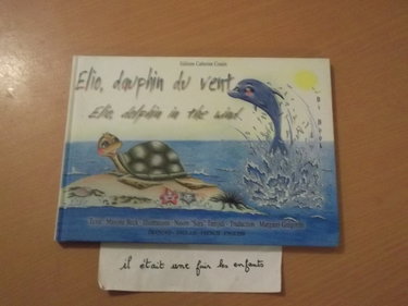 Couverture de Elio, dauphin du vent. Elio, dolphin in the wind