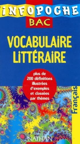 Vocabulaire littéraire