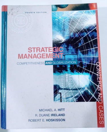 Couverture de Strategic Management: Competitiveness and Globalization