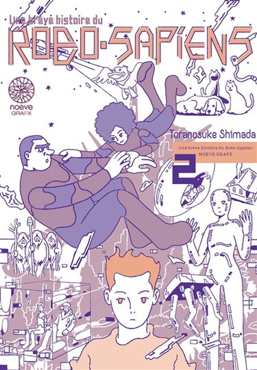 Couverture de Une brève histoire du robo-sapiens. Vol. 2