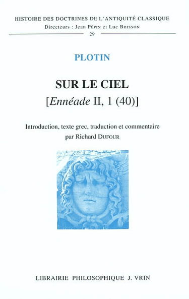 Sur le ciel : Ennéade II, 1 (40)