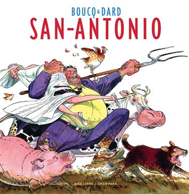 Artbook Boucq. Vol. 1. San-Antonio