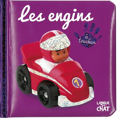 Couverture de Les engins : à toucher par Delphine Lacharron