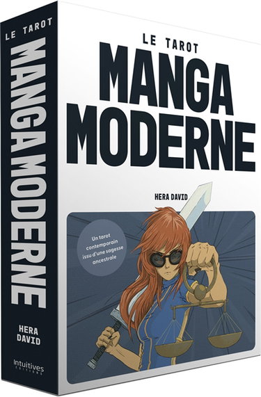 Couverture de Le tarot manga moderne