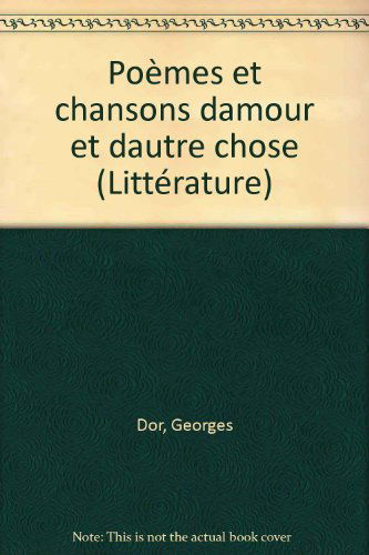 Poemes et chansons d amour