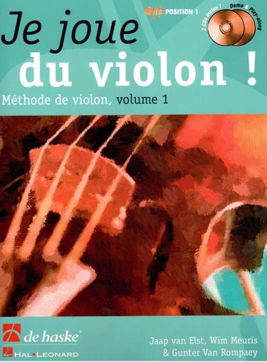Je joue du violon vol 1 (+2 CDs) - Violon - De Haske