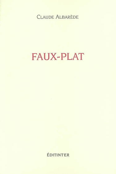 Faux-plat