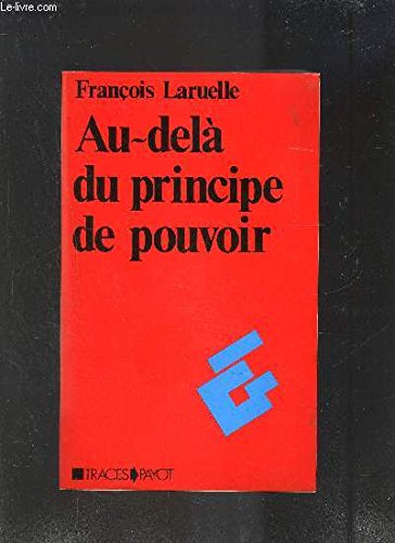 Couverture de Au-delà du principe de pouvoir