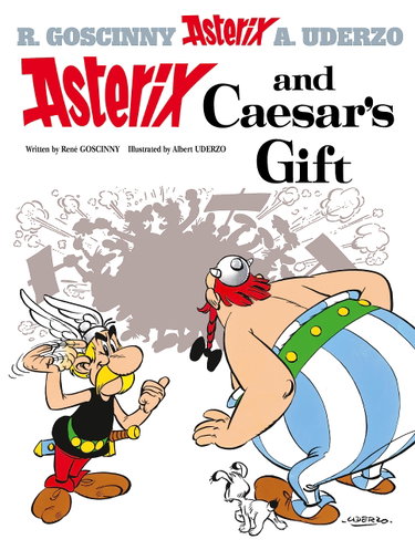 Couverture de Asterix: Asterix and Caesar's Gift: Album 21 par René Goscinny