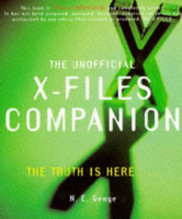 Couverture de The Unofficial "X-files" Companion par Ngaire Genge