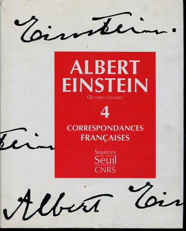 Oeuvres choisies. Vol. 4. Correspondances françaises