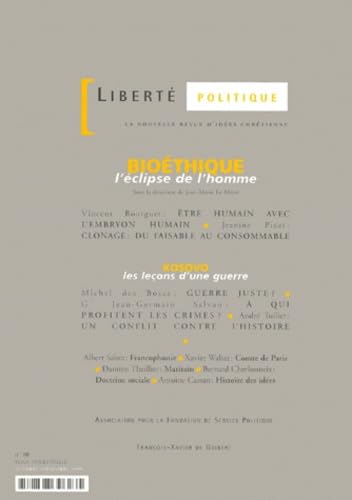 Liberté politique, numéro 10
