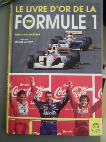 Couverture de Le Livre d'or de la formule 1 : 1992