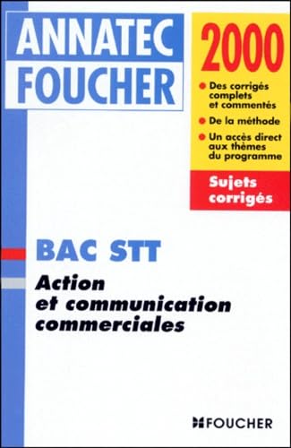 Action et communication commerciale, terminale STT