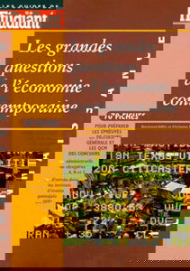 Les Grandes Questions de l'économie contemporaine