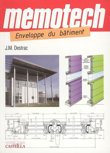 Mémotech : enveloppe du bâtiment : BEP, bac pro, bac STI, BTS, DUT, écoles d'ingénieurs filière Génie civil