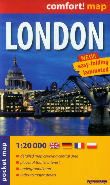Londres (Gb) 1/20.000 (Comfort !Map, Poche)