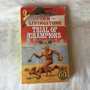 Couverture de Trial of Champions: Fighting Fantasy Gamebook 21 par Ian Livingstone