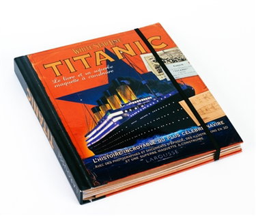 Couverture de Titanic : White Star Line : le livre et sa superbe maquette à construire