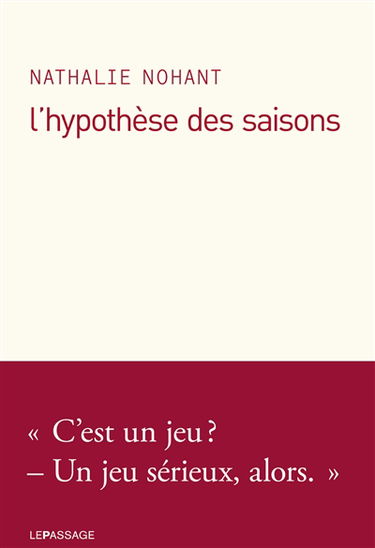 L'hypothèse des saisons
