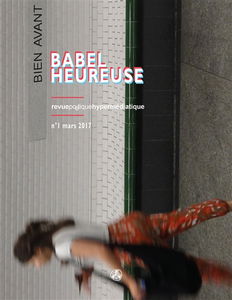 Babel heureuse : revue poétique hypermédiatique, n° 1
