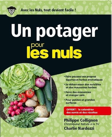 Couverture de Un potager pour les nuls