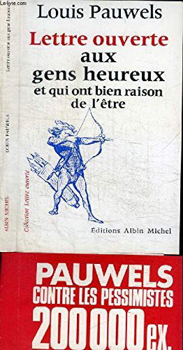 Lettre ouverte aux gens heureux et qui ont bien raison de l'être