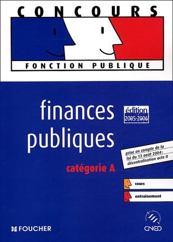Finances publiques: Catégorie A