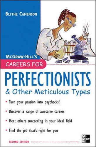 Couverture de Careers for Perfectionists & Other Meticulous Types