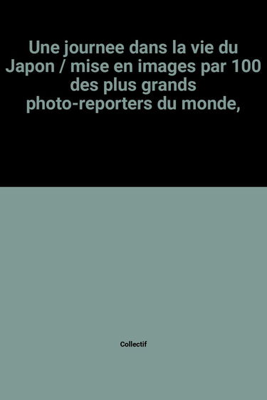 Une journée dans la vie du Japon