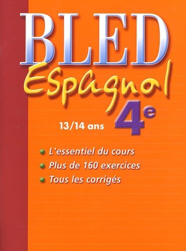 Espagnol 4e: 13/14 ans