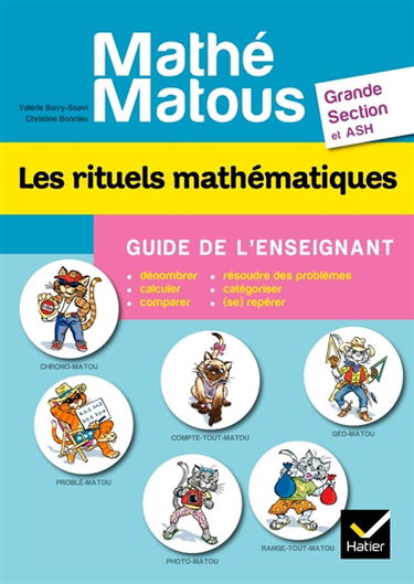 Les rituels mathématiques, grande section et ASH : guide de l'enseignant