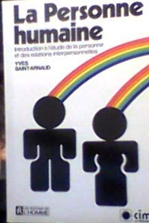 Couverture de Personne Humaine