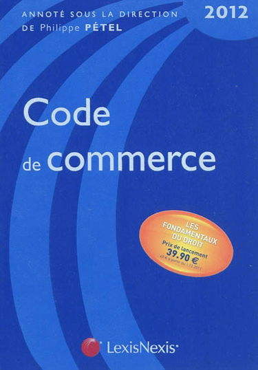 Code de commerce 2012