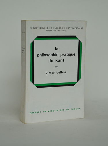 La Philosophie pratique de Kant